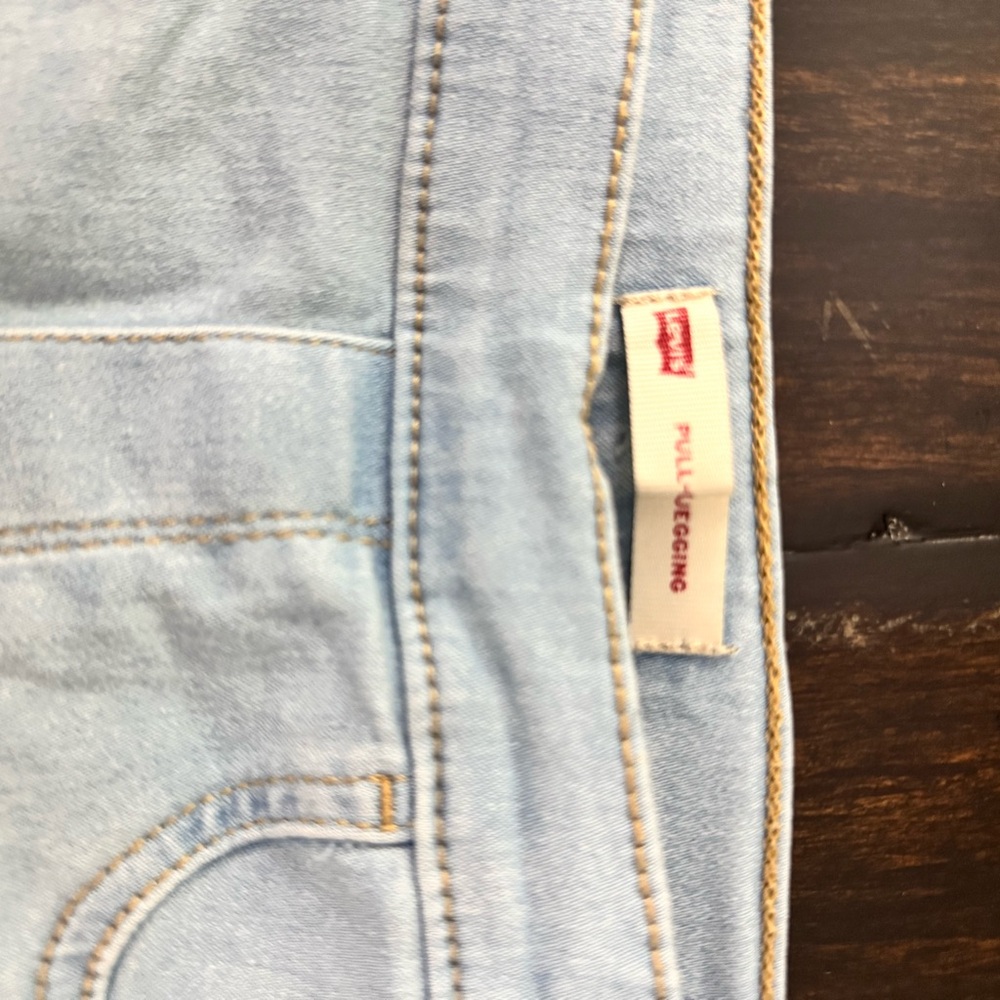 Levi's Sky Blue Denim Leggings